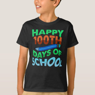 Happy 100 Days Of School Kids T-Shirt
