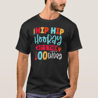 Happy 100 Days Of School Kindergarten Teacher Boys T-Shirt
