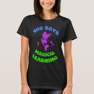 Happy 100 Days Of School Magical Learning Adorable T-Shirt