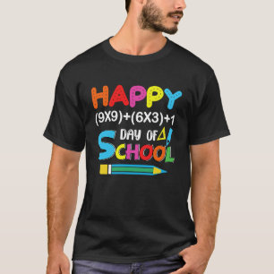 Happy 100 Days Of School Math 2023 T-Shirt