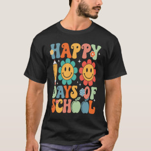 Happy 100 Days of School Retro T-Shirt