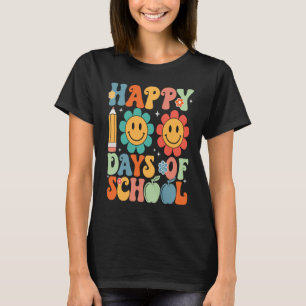 Happy 100 Days of School Retro T-Shirt