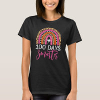 Happy 100 Days Smarter Rainbow Leopard 100th Day O
