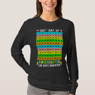 Happy 100th Day of Kindergarten 100th Day Smarter  T-Shirt