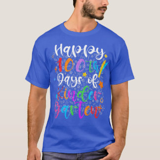 Happy 100th Day Of Kindergarten Shirt For Boys And