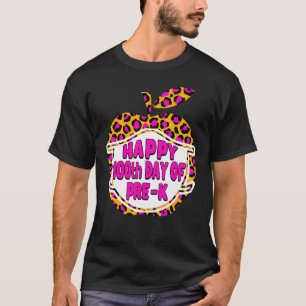 Happy 100th Day Of Pre K Virtual Team Teacher App T-Shirt