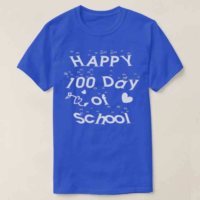Happy 100th Day Of School 100 Days Of Gnomes Kinde T-Shirt (Design Front)