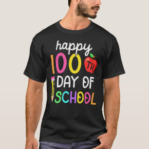 Happy 100th Day Of School 100 Days Of School Smart T-Shirt