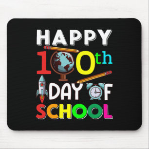 Happy 100th Day Of School 100 Days Of School Teach Mouse Pad