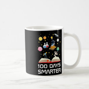 Happy 100th Day Of School 100 Days Smarter Space L Coffee Mug