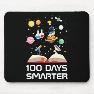 Happy 100th Day Of School 100 Days Smarter Space L Mouse Pad