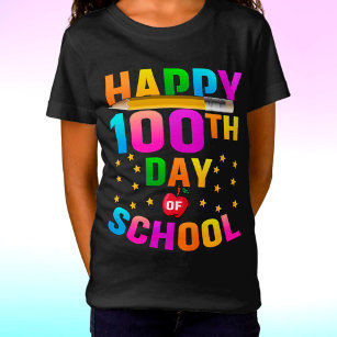 Happy 100th Day of School For Teachers & Students T-Shirt