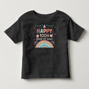 Happy 100th Day of School Shirt for Babies & Kids