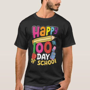 Happy 100th Day of School Students Kids 1 T-Shirt