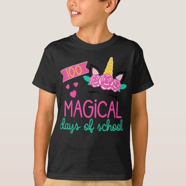 Happy 100th Day of School T-Shirt (Front)