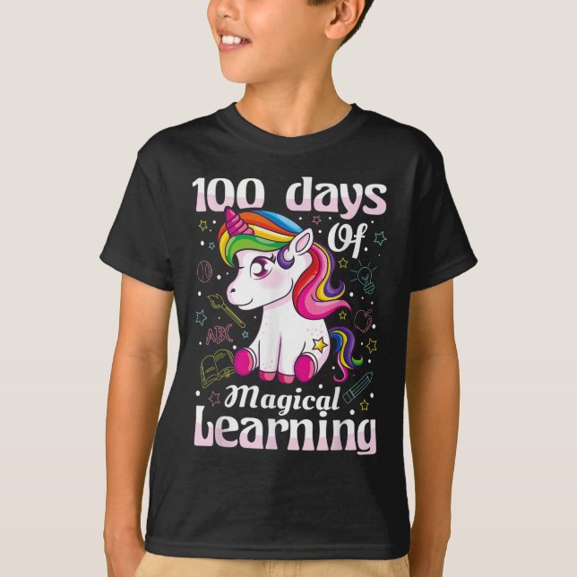 Happy 100th Day of School T-Shirt (Front)