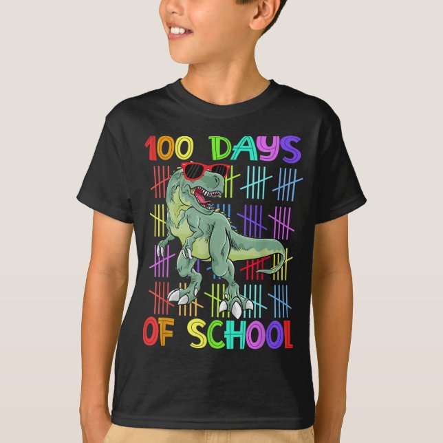 Happy 100th Day of School T-Shirt (Front)