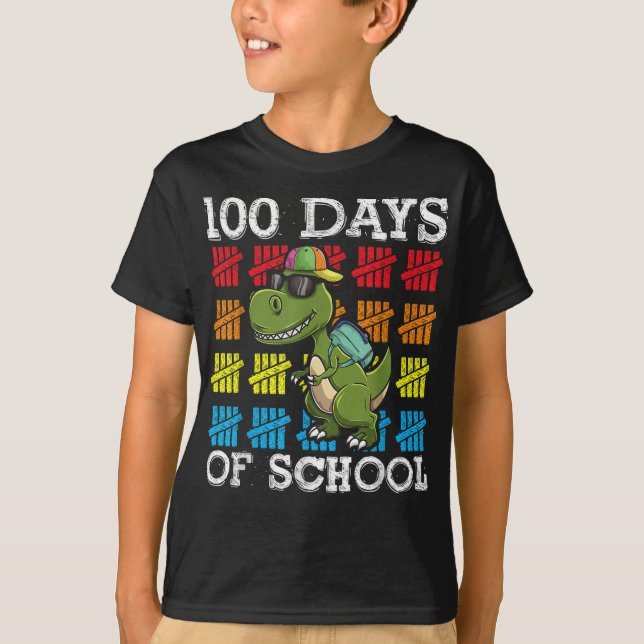 Happy 100th Day of School T-Shirt (Front)