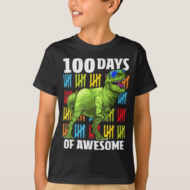 Happy 100th Day of School T-Shirt (Front)