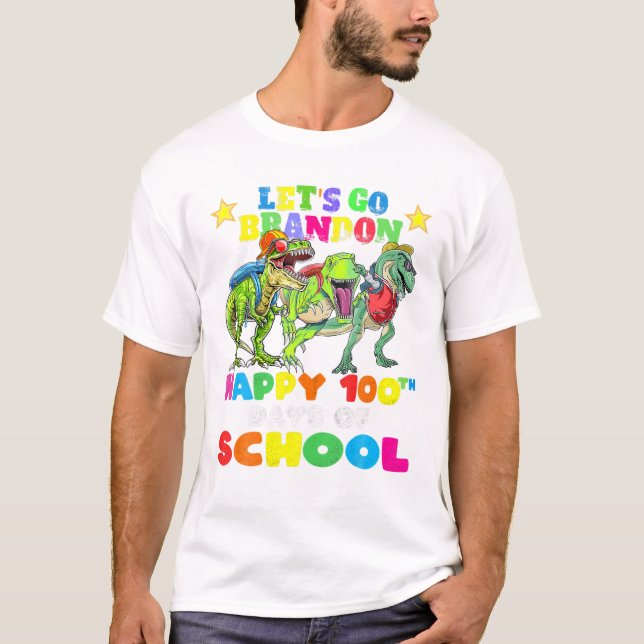 Happy 100th Day Of School T-Shirt (Front)