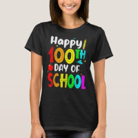 Happy 100th Day Of School Teacher Kids Happy 100 D