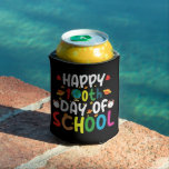 Happy 100th Day of School Teacher Student Can Cooler<br><div class="desc">Happy 100th Day of School 100 Days of School Teacher Student T-Shirt</div>