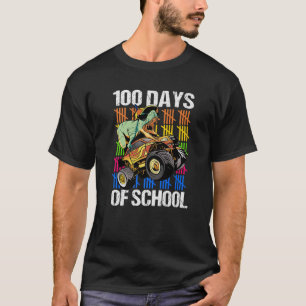 Happy 100Th Day Of School Teachers Crushing 100 Da T-Shirt