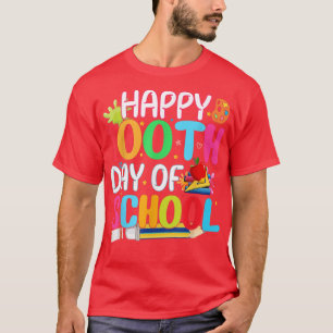 Happy 100th Day of School Teachers Kids Child Happ T-Shirt