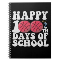 Happy 100th Days Of School Basketball Lovers Gift