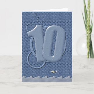 Happy 10th Birthday! Card