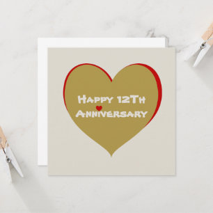 Happy 12TH Anniversary 