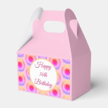 Happy 16th Birthday Favour Box