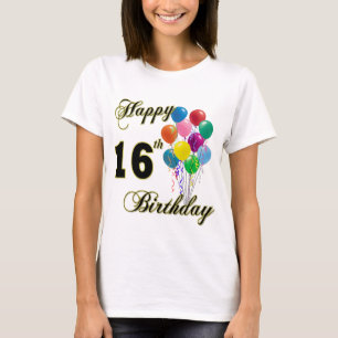 Happy 16th Birthday T-Shirt