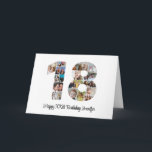 Happy 18th Birthday Number 18 Custom Photo Collage Card<br><div class="desc">Mark eighteen years of wonderful memories and adventures with this captivating 18th Birthday Number Photo Collage. This customizable template is the perfect blend of creativity and sentiment, allowing you to create a truly memorable gift for your loved one's special day. Capture the essence of incredible years in a single masterpiece...</div>