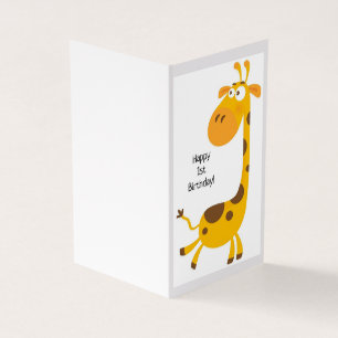 Happy 1st Birthday - Children's Card