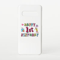 Happy 1st Birthday for 1 year old Kids B-day