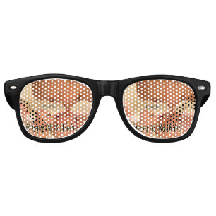Happy 1st birthday kids baby mother black yellow retro sunglasses