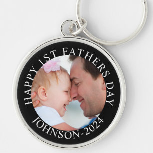 Happy 1st Fathers Day. My Cute Daddy Keychain