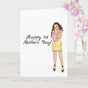 Happy 1st Mother's Day  Card