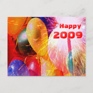 Happy 2009  Postcard