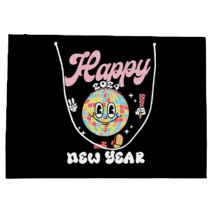 Happy 2024 large gift bag