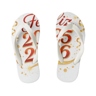 "Happy 2025-2026" Flip Flops | C