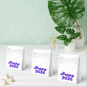 Happy 2026 favor box