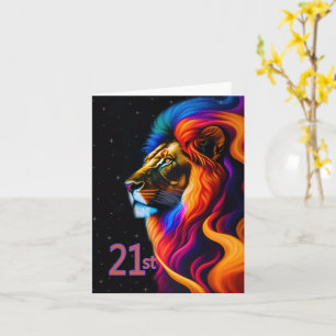 Happy 21st Birthday Card