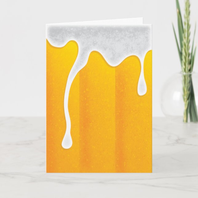 Happy 21st Card - Beer Stein (Front)