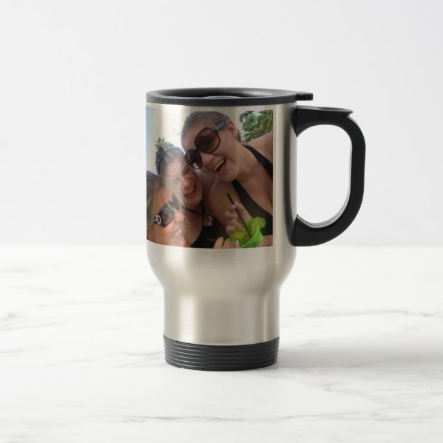Happy 21st! travel mug (Right)