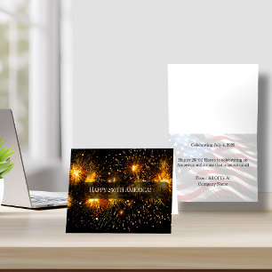 Happy 250 America Semiquincentennial Note Card