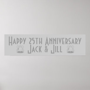 Happy 25th Anniversary Poster