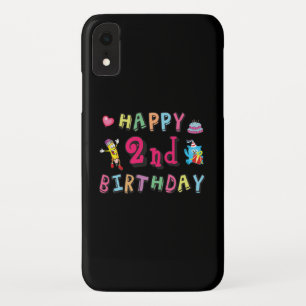 Happy 2nd Birthday. 2 year b-day. iPhone XR Case
