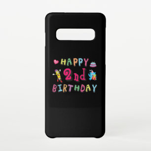 Happy 2nd Birthday. 2 year b-day. Samsung Galaxy Case